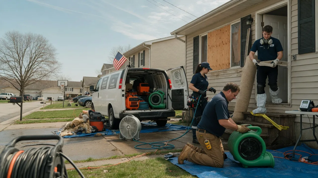Water Damage Restoration in Monona, IA near me